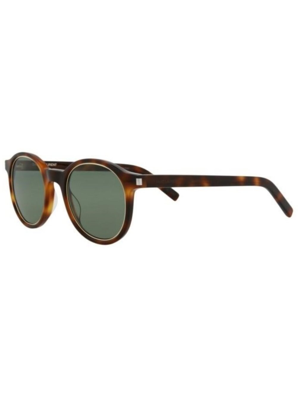 New Saint Laurent Unisex Round/Oval Havana Havana Green Fashion Designer Sunglas